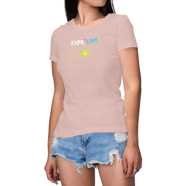 EXPR'EAM  🦜 EN COULEURS 🦜 T-shirt 100% coton biologique 7 coloris