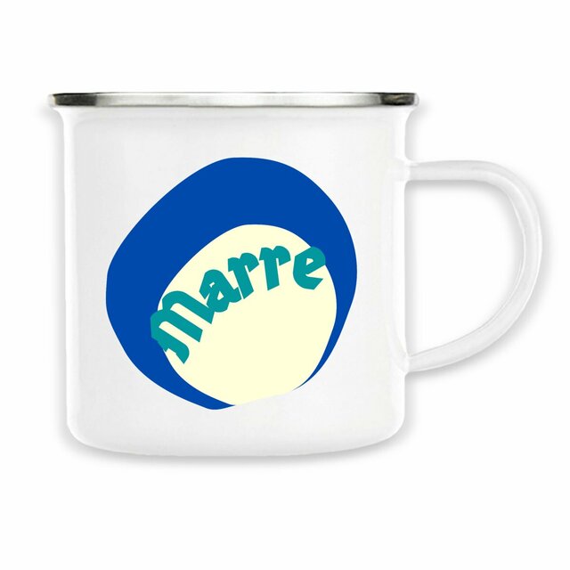 MARRE ! 🌊 CAPSULE OCEAN 🌊 Mug métal - Image