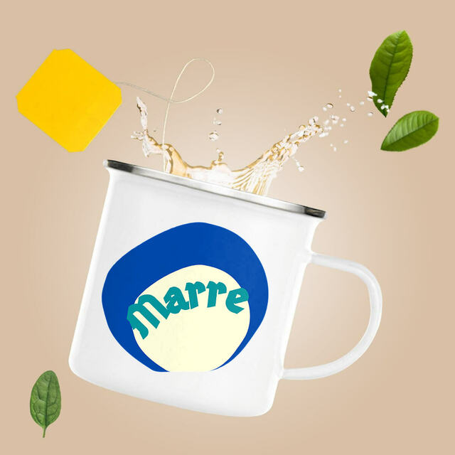 MARRE ! 🌊 CAPSULE OCEAN 🌊 Mug métal