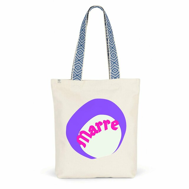 MARRE 🦄 CAPSULE LICORNE 🦄 Totebag 100 % recyclé 2 coloris - Image
