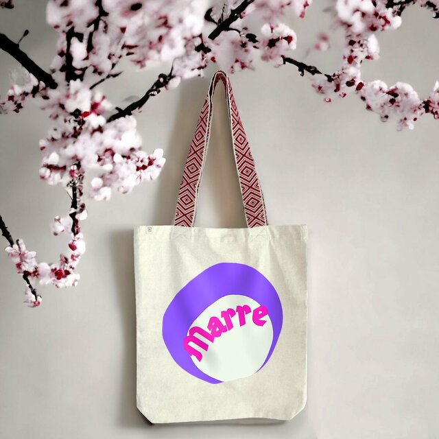 MARRE 🦄 CAPSULE LICORNE 🦄 Totebag 100 % recyclé 2 coloris