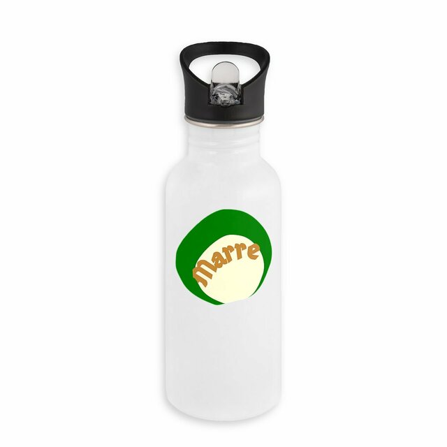 MARRE 🍀 CAPSULE NATURE 🍀 Gourde en inox avec paille - Image