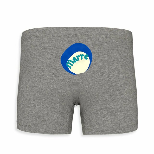 MARRE ! 🌊 CAPSULE OCEAN (dos) 🌊 Boxer 95% coton biologique 3 coloris - Image