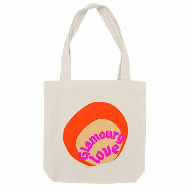 💄 GLAMOURY LOVE 💄 💖 Totebag 100% recyclé 2 coloris  - Image