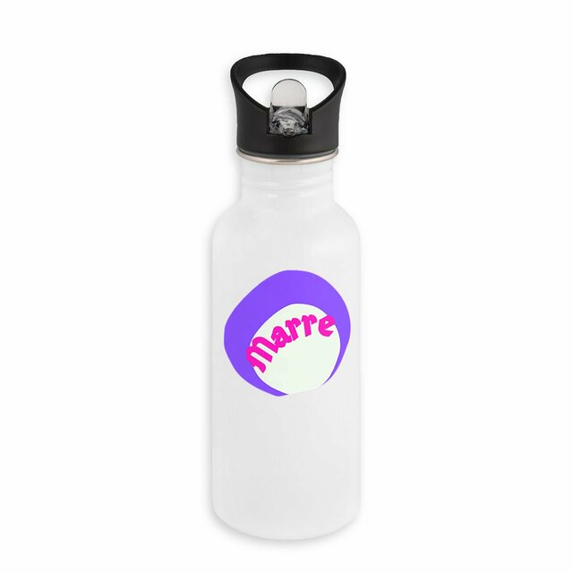 MARRE 🦄 CAPSULE LICORNE 🦄 Gourde - bouteille en inox avec paille - Image