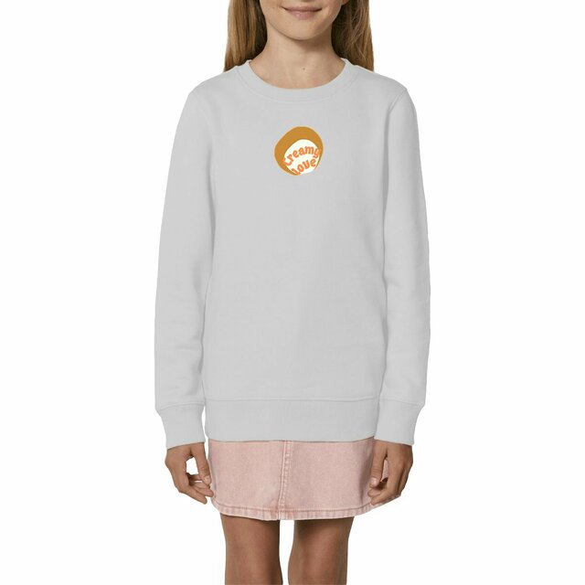 🥞 CREAMY LOVE 🥞 🧡 Sweat épais Enfant.Ado écologique 3 coloris