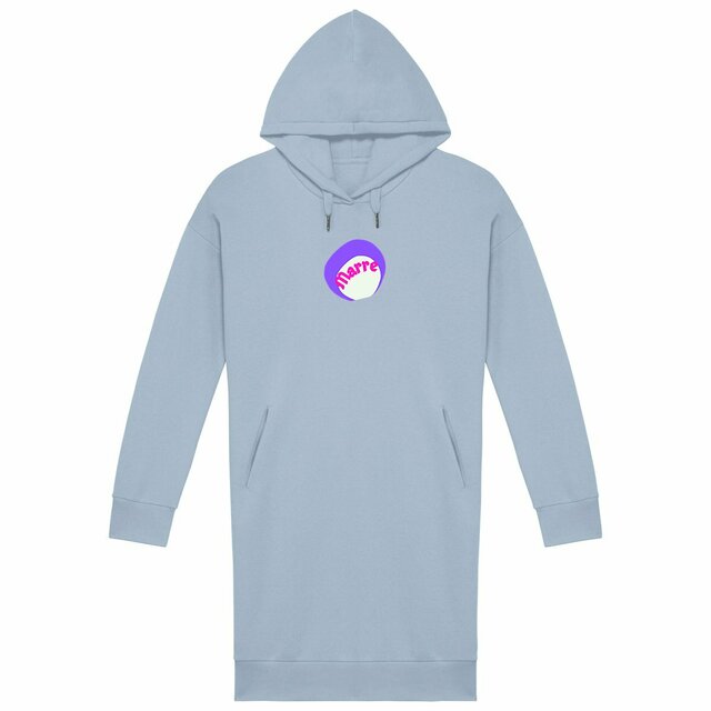 MARRE 🦄 CAPSULE LICORNE 🦄 Robe sweat à capuche 100% écologique 3 coloris - Image