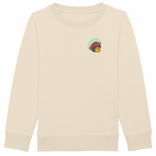 CRAQUE 😜 CAPSULE VERT CAMEL 😜 Sweat épais Enfant & Ado 3 coloris - Image