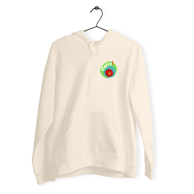 MARRE ! 😆 SMILEY VERT BLEU 😆 Sweat capuche Enfant & Ado épais 5 coloris - Image