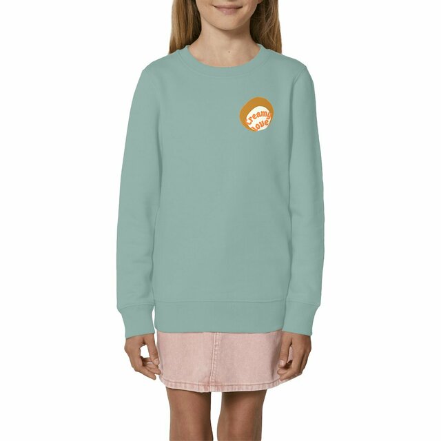 🥞 CREAMY LOVE 🥞 🧡 Sweat léger Enfant.Ado écologique 4 coloris