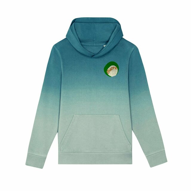 🍀 MARRE CAPSULE NATURE 🍀 Sweat à capuche 100 % coton biologique Enfant & Ado Dip dye - Image