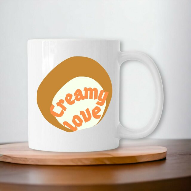 🥞 CREAMY LOVE 🥞 🧡 Mug céramique à anse 6 coloris