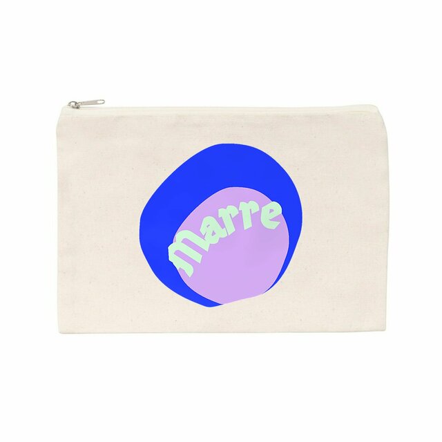 MARRE ! 🔮 CAPSULE FANTASY 🔮 Pochette - trousse 100 % coton recyclé - Image