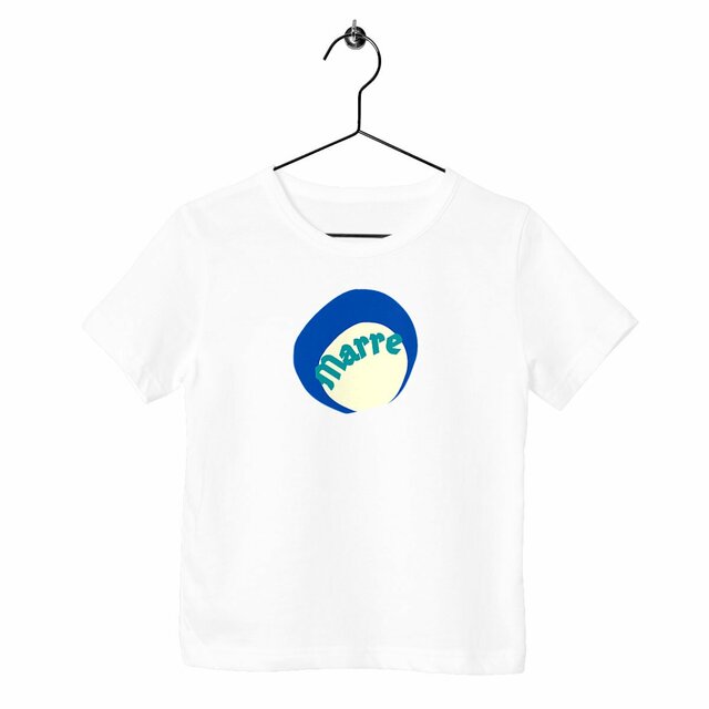 MARRE 🌊 CAPSULE OCEAN 🌊 T-shirt Enfant épais 100% coton biologique 6 coloris - Image