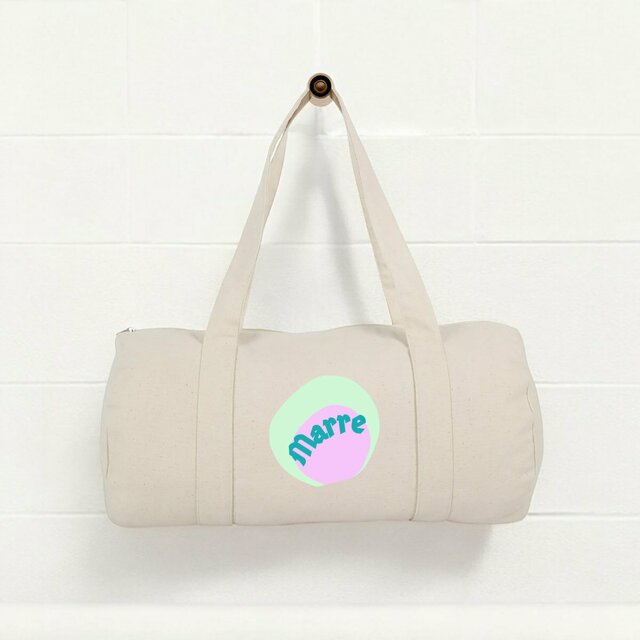 MARRE ! 🧚‍♀️ CAPSULE FAIRY 🧚‍♀️ Sac polochon 100% coton biologique 2 coloris