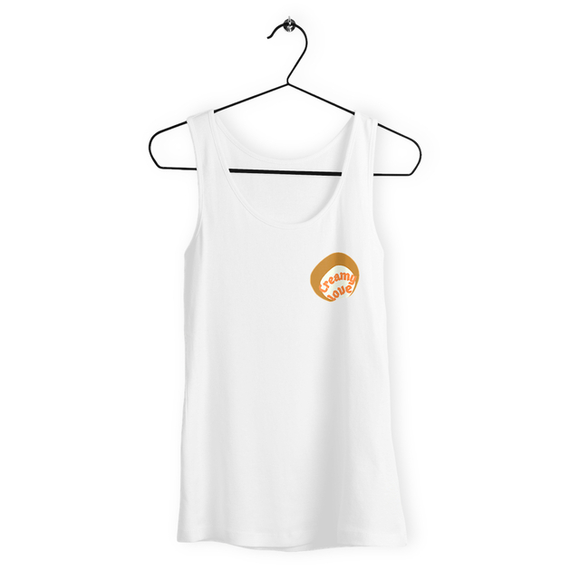 🥞 CREAMY LOVE 🥞 🧡 Débardeur ample 100% coton biologique 5 coloris - Image