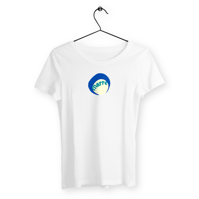MARRE ! 🌊 CAPSULE OCEAN 🌊 T-shirt Femme 100% coton conversion biologique 5 coloris - Image