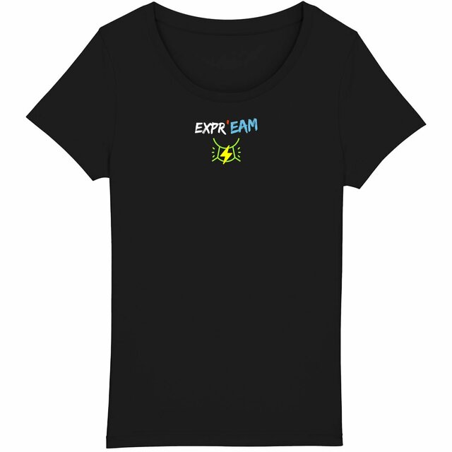 EXPR'EAM 🦜 EN COULEURS 🦜 T-shirt 100% coton biologique 3 coloris - Image
