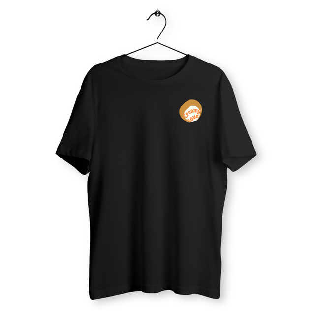 🥞 CREAMY LOVE 🥞 🧡 T-shirt classique 2 100% coton en conversion biologique 5 coloris - Image