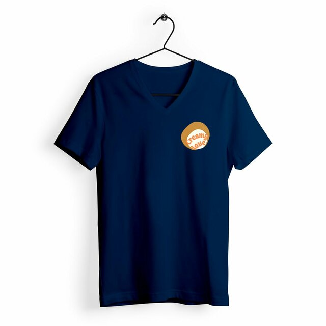 🥞 CREAMY LOVE 🥞 🧡 T-shirt 100% coton en conversion biologique 3 coloris - Image