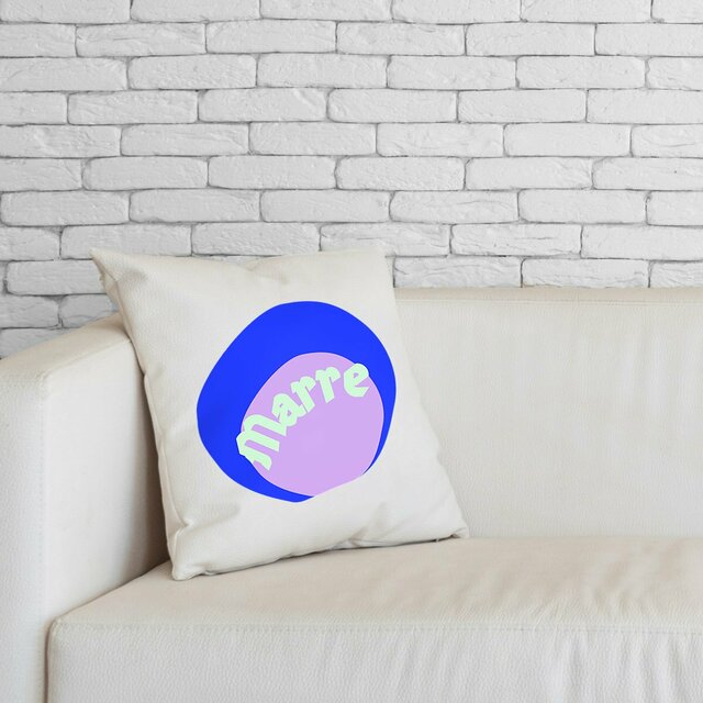 MARRE ! 🔮 CAPSULE FANTASY 🔮 Coussin et sa housse commerce équitable