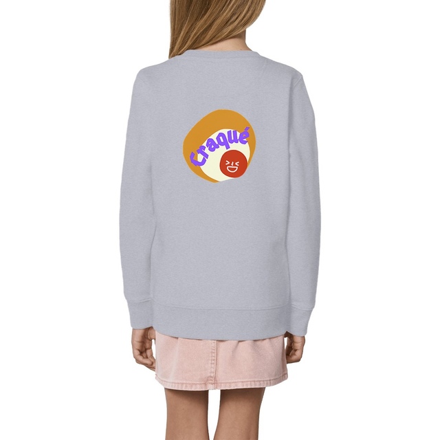 CRAQUE 🤎 😜 CAPSULE CAMEL MARRON CREME 😜 🤎 Sweat léger Enfant & Ado 4 coloris