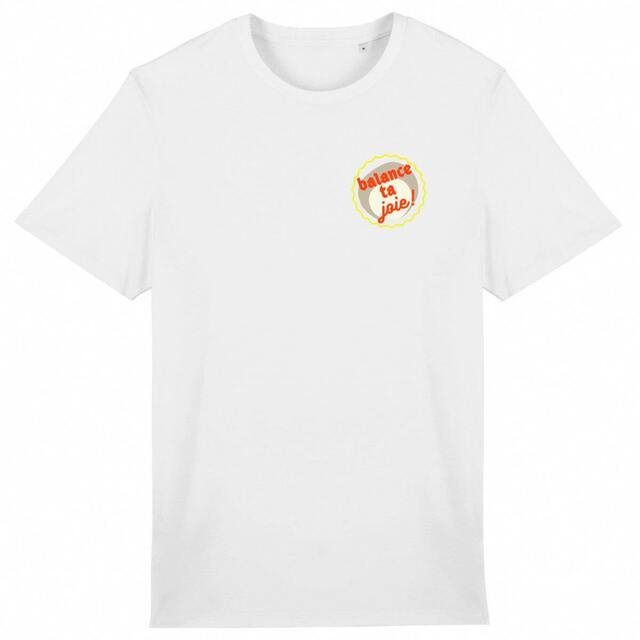 BTJ !  T-shirt homme col rond capsule rouge kaki jaune  - Image