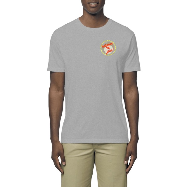 BTJ !  T-shirt homme col rond capsule rouge kaki jaune 