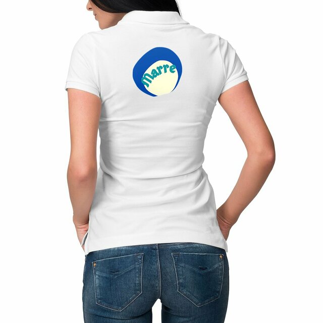 MARRE 🌊 CAPSULE OCEAN (dos) 🌊 T-shirt polo léger 100% coton biologique 4 coloris