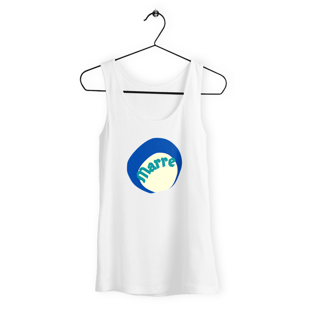 MARRE ! 🌊 CAPSULE OCEAN 🌊 Débardeur Femme ample 100% coton biologique 5 coloris - Image