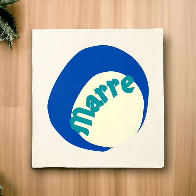 MARRE ! 🌊 CAPSULE OCEAN 🌊 Housse de coussin 100% coton