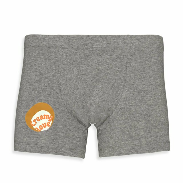 🥞 CREAMY LOVE 🥞 🧡 Boxer 95% coton biologique 3 coloris - Image