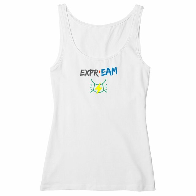 Débardeur Expr'eam Femme Cintré 100% coton biologique - Image