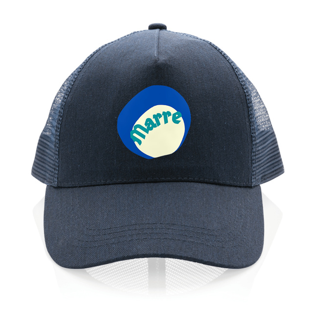 MARRE ! 🌊 CAPSULE OCEAN 🌊 Casquette Trucker 100% coton recyclé 3 coloris - Image