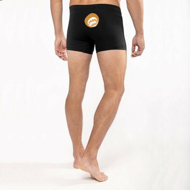 🥞 CREAMY LOVE (dos) 🥞 🧡 Boxer 95% coton biologique 3 coloris