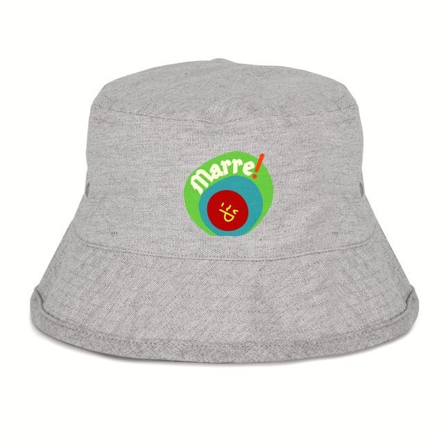 MARRE ! 😆 SMILEY VERT BLEU 😆 Bob 100% recyclé 2 coloris - Image