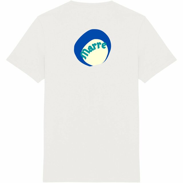MARRE ! 🌊 CAPSULE OCEAN (dos) 🌊 T-shirt 100% coton en conversion biologique 4 coloris - Image