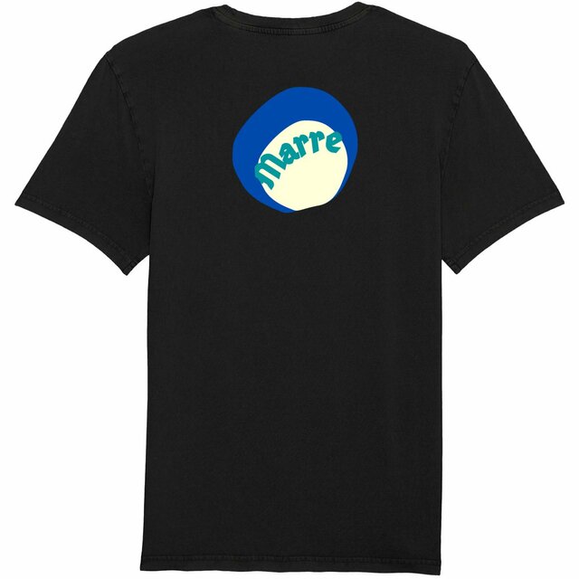MARRE ! 🌊 CAPSULE OCEAN (dos) 🌊 T-shirt Vintage 100% coton biologique 4 coloris - Image