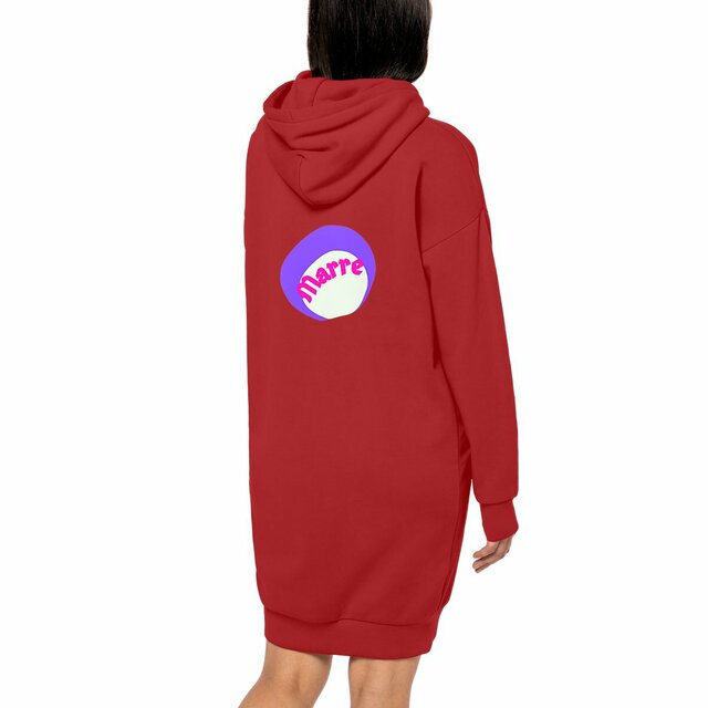 MARRE 🦄 CAPSULE LICORNE (au dos) 🦄 Robe sweat à capuche 100% écologique 3 coloris
