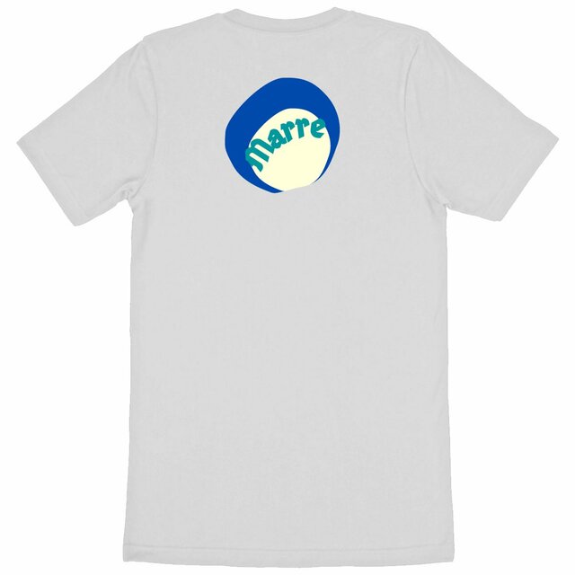 MARRE 🌊 CAPSULE OCEAN (dos) 🌊 T-shirt épais 100% coton biologique 10 coloris - Image