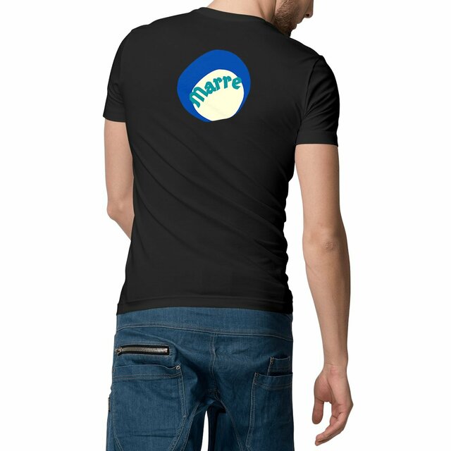 MARRE 🌊 CAPSULE OCEAN (dos) 🌊 T-shirt polo léger 100% coton biologique 4 coloris