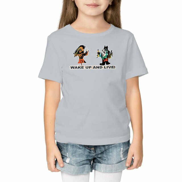Wake up and live-T-shirt Enfant Epais