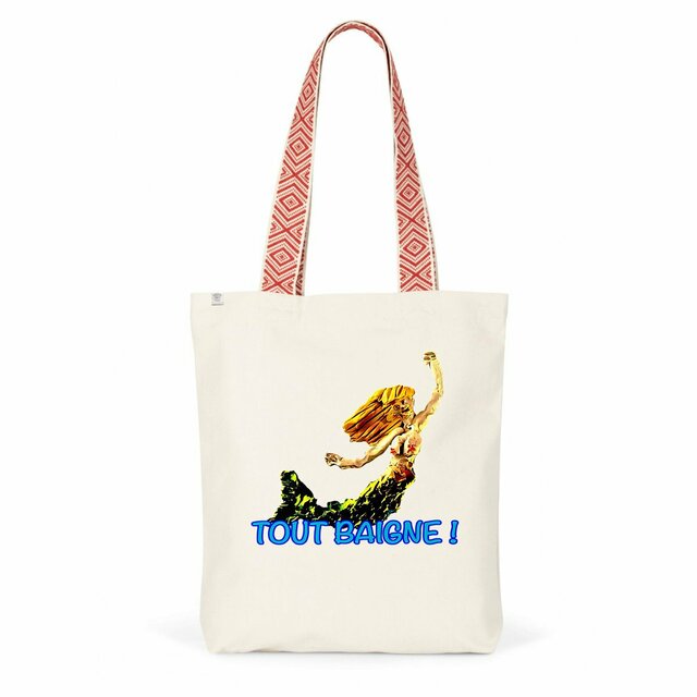 Tout Baigne - Totebag ethnique - Image