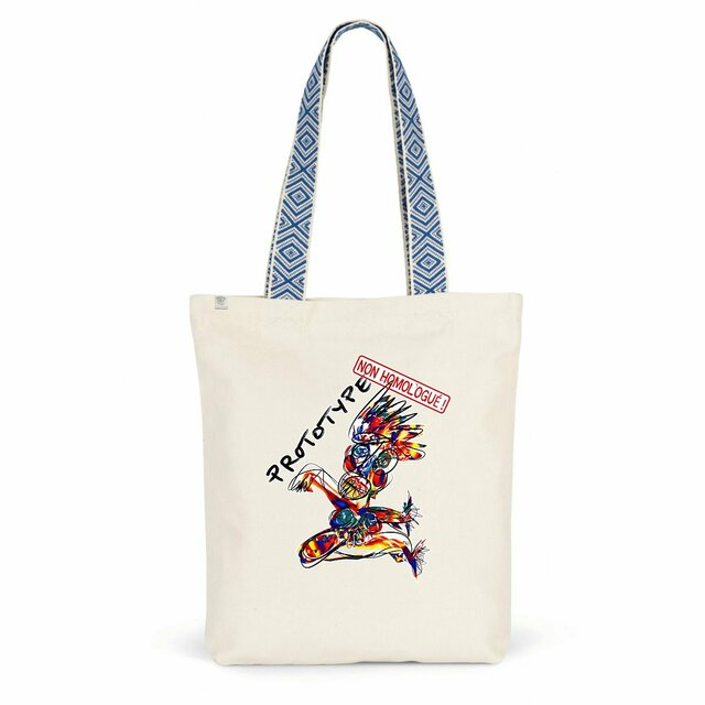Prototype non homologué - Totebag ethnique