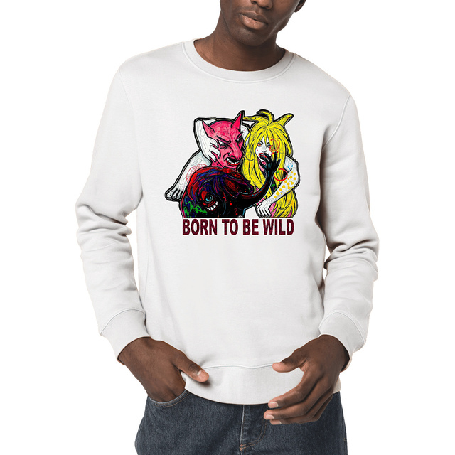 Born to be wild - Sweat-shirt Léger Unisexe
