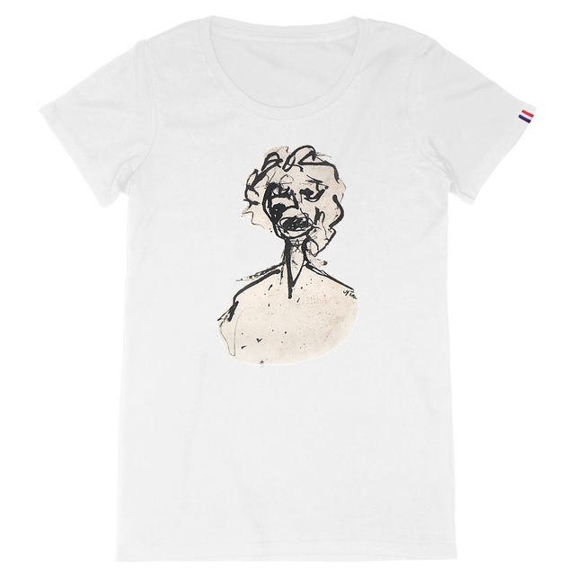 Esquisse #01-T-shirt Femme Epais - Image