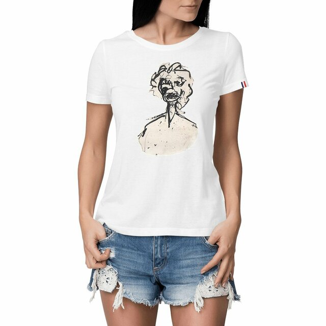 Esquisse #01-T-shirt Femme Epais