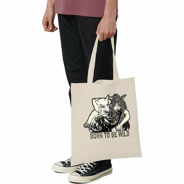 Born to be wild NB - Totebag léger