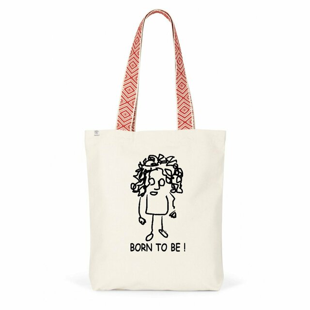 Born To Be Free - Totebag ethnique - Image