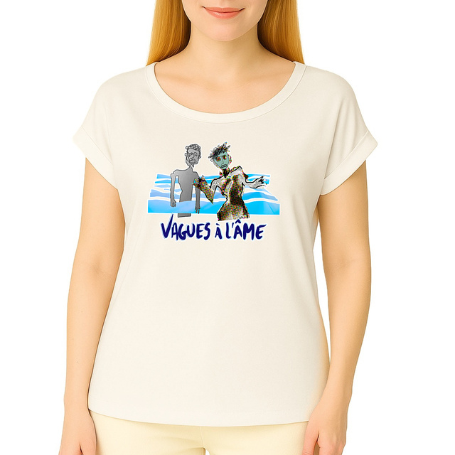 Vagues à l'Âme-Crop top Femme